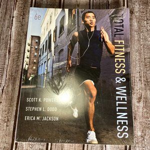 TOTAL FITNESS & WELLNESS 6th Edition by Dodd Powers Jackson 2013 NEW SEALED